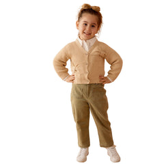 Patique Denim Pantolon Yeşil