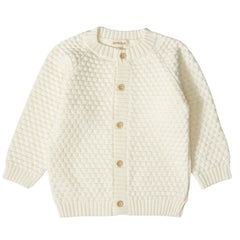 Patique Desenli Hırka Ekru