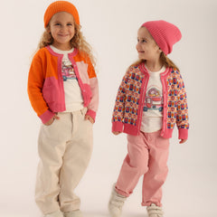 Patique Gabardin Renkli Dikişli Pantolon