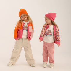 Patique Gabardin Renkli Dikişli Pantolon