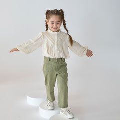 Patique Nervürlü Gömlek