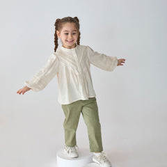 Patique Nervürlü Gömlek