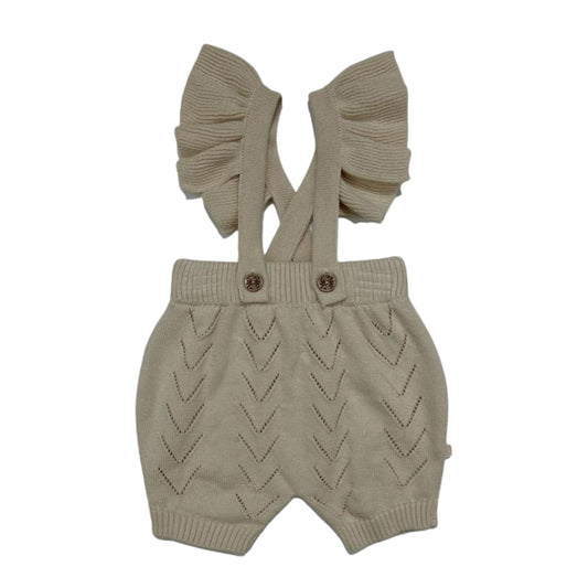 Patique Organik Pamuk Triko Fırfırlı Salopet