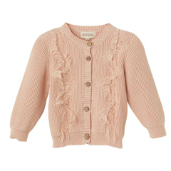 Patique Pembe Püskül Detaylı Hırka