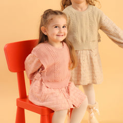 Patique Triko Süveterli Brode Elbise