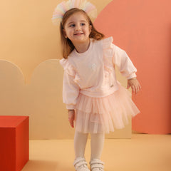 Patique Tütülü Sweat Elbise