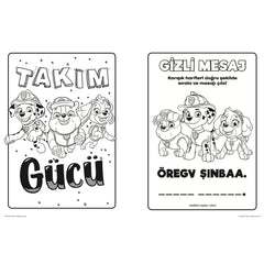 Beta Kids Paw Patrol Havrika Renk Şöleni Boyama Kitabı