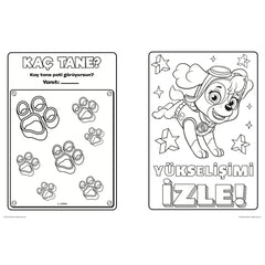 Beta Kids Paw Patrol Renkli Kaşifler Boyama Kitabı