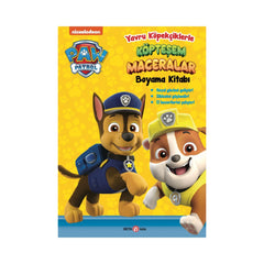 Beta Kids Paw Patrol Yavru Köpeklerle Köpteşem Maceralar Boyama Kitabı