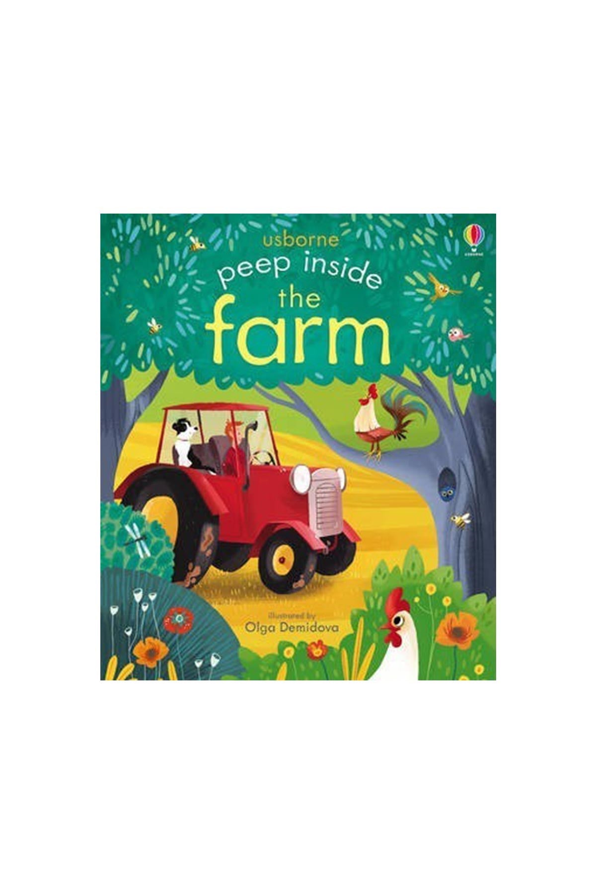 The Usborne Peep Inside The Farm - Welcome Baby