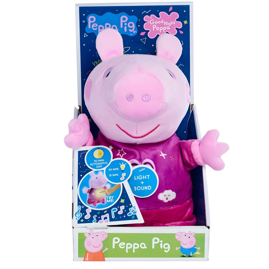 Peppa Pig Işıklı Ve Sesli İyi Geceler Peppa Peluş