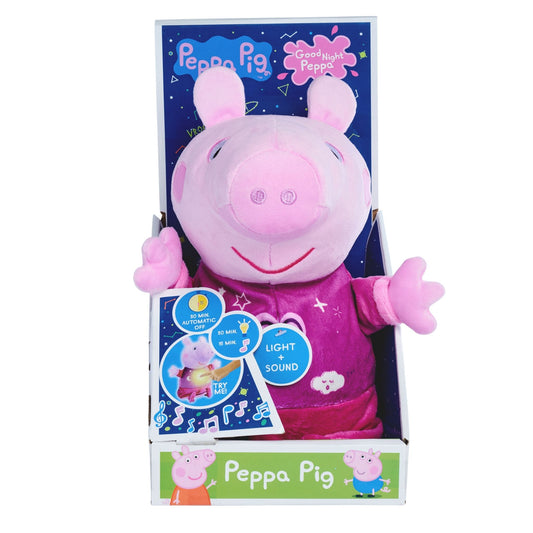 Peppa Pig Işıklı Ve Sesli İyi Geceler Peppa Peluş