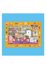 Moritoys Peppa Pig Look & Find Puzzle: Mr. Fox's Shop - 36 Parça Yapboz ve Gözlem Oyunu