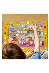 Moritoys Peppa Pig Look & Find Puzzle: Mr. Fox's Shop - 36 Parça Yapboz ve Gözlem Oyunu