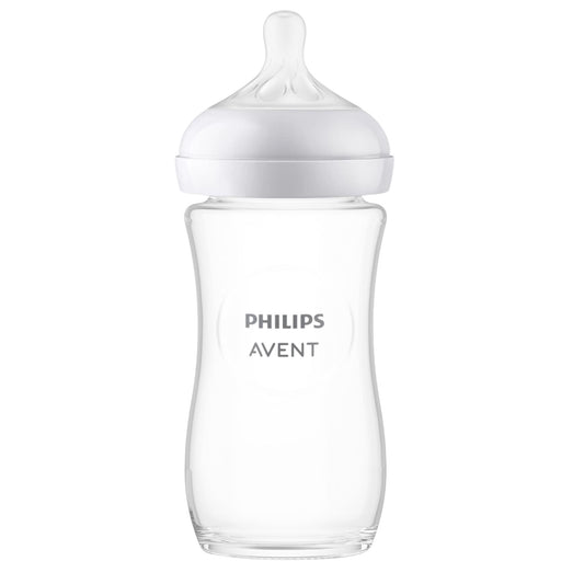 Philips Avent Doğal Tepkili Cam Biberon 240ml 1+ Ay