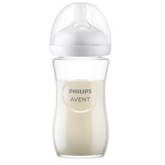 Philips Avent Doğal Tepkili Cam Biberon 240ml 1+ Ay
