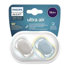 Philips Avent Ultra Air 2'li Silikon Emzik 18+ Ay