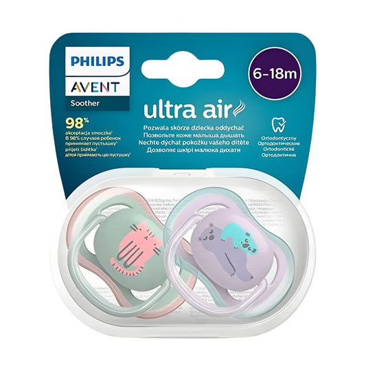 Philips Avent Ultra Air Emzik 6-18 Ay 2'li Kız