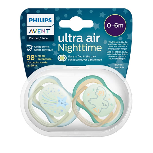 Philips Avent Ultra Air gece 2'li Emzik 0-6 Ay
