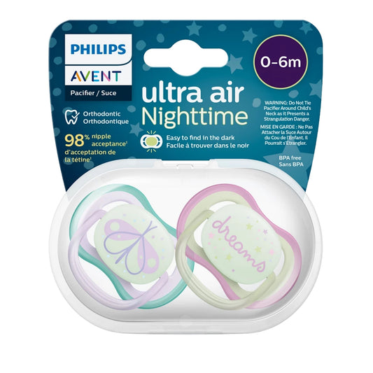Philips Avent Ultra Air gece 2'li Emzik 0-6 Ay