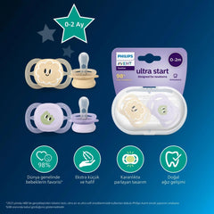 Philips Avent Ultra Start Gece Emziği 0-2 Ay