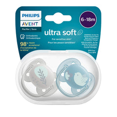 Philips Avent Ultra Yumuşak Emzik 6-18 Ay 2'li Erkek