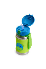 Skip Hop Pipetli Paslanmaz Çelik Suluk Dino 350ml
