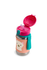 Skip Hop Pipetli Paslanmaz Çelik Suluk Lama 350ml