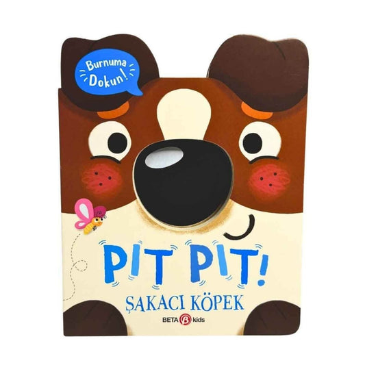 Beta Kids Pıt Pıt Burnuma Dokun Şakacı Köpek Sesli
