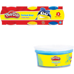 Playdoh Parmak Boyası 3 Renk Seti 50ml