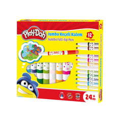 Playdoh Jumbo Keçeli Kalem 6mm 12'li
