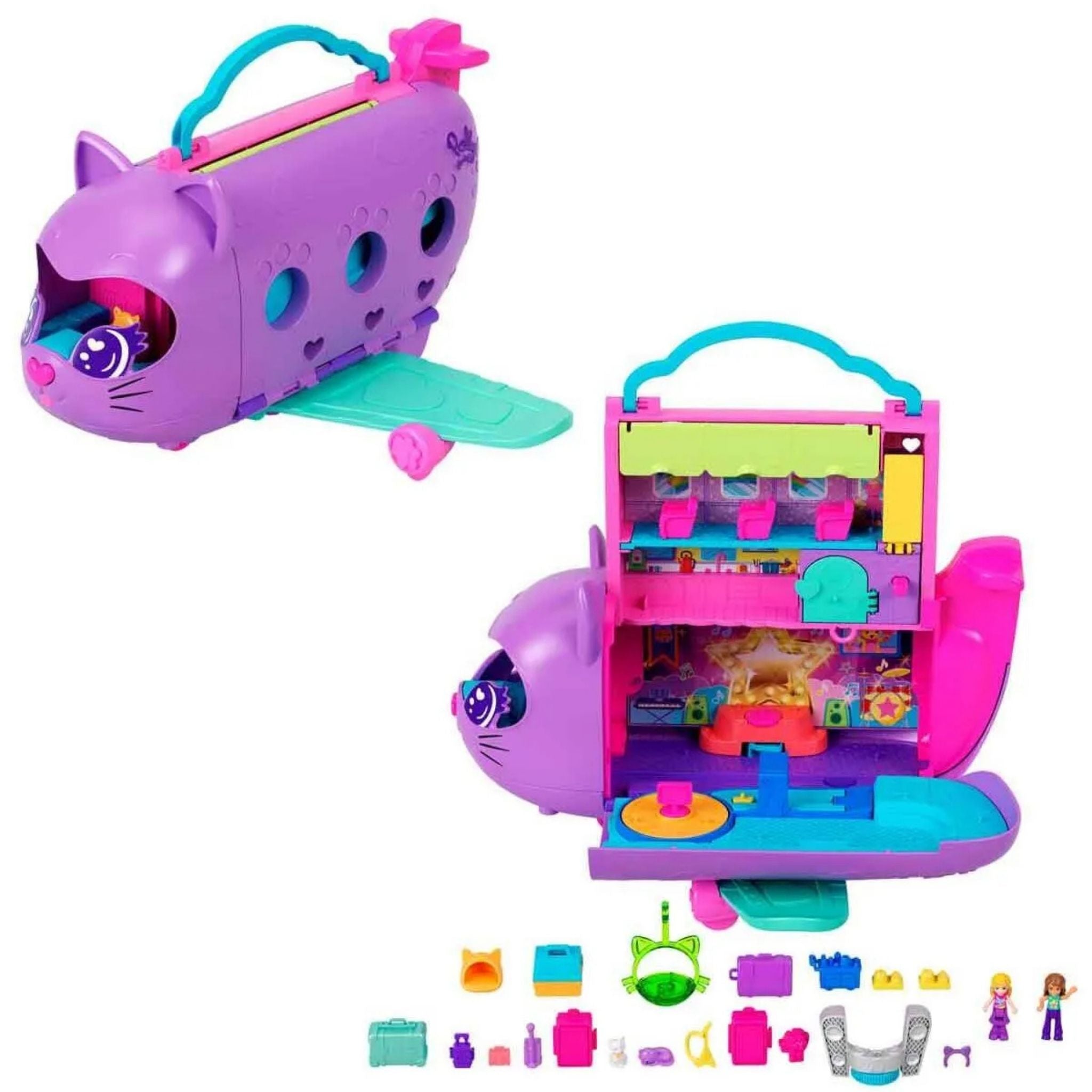Polly Pocket Adventures in Rio Uçak Oyun Seti