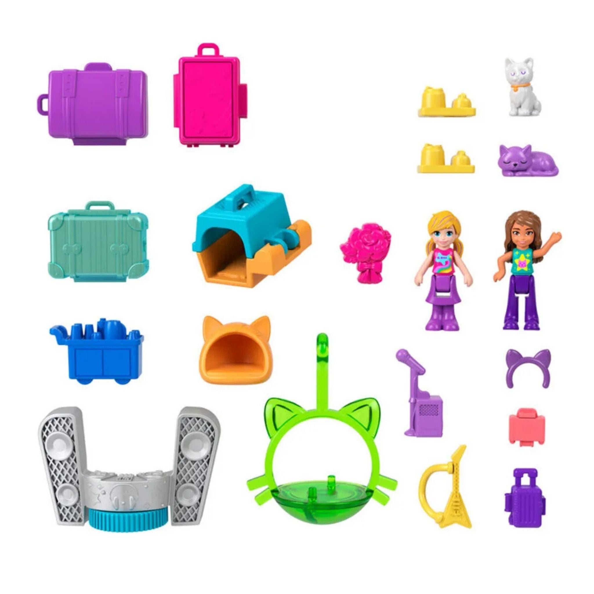 Polly Pocket Adventures in Rio Uçak Oyun Seti