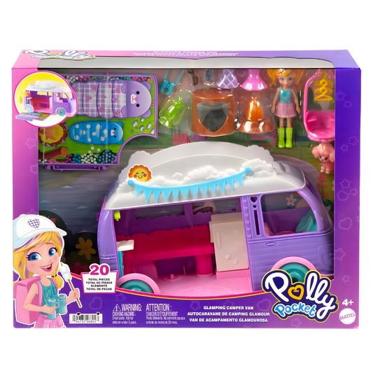Polly Pocket Eğlenceli Karavan Oyun Seti JCC32