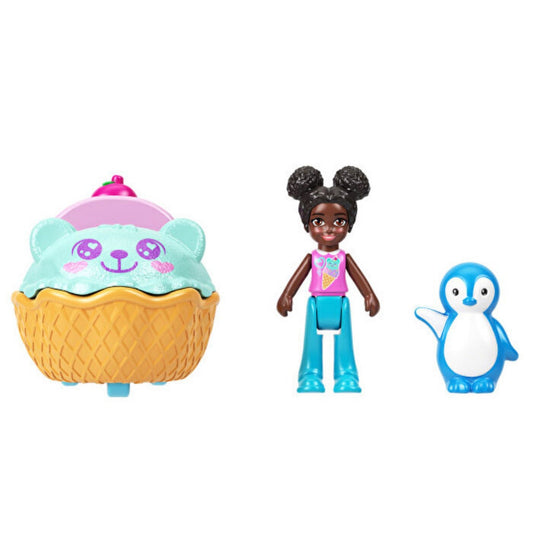 Polly Pocket'in Muhteşem Araçları Oyun Setleri HWP12