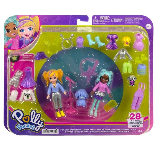 Polly Pocket ve Arkadaşları Farklı Moda Aksesuarları Oyun Setleri HKV97
