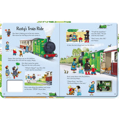 The Usborne Poppy And Sams Wind-Up Train-Book