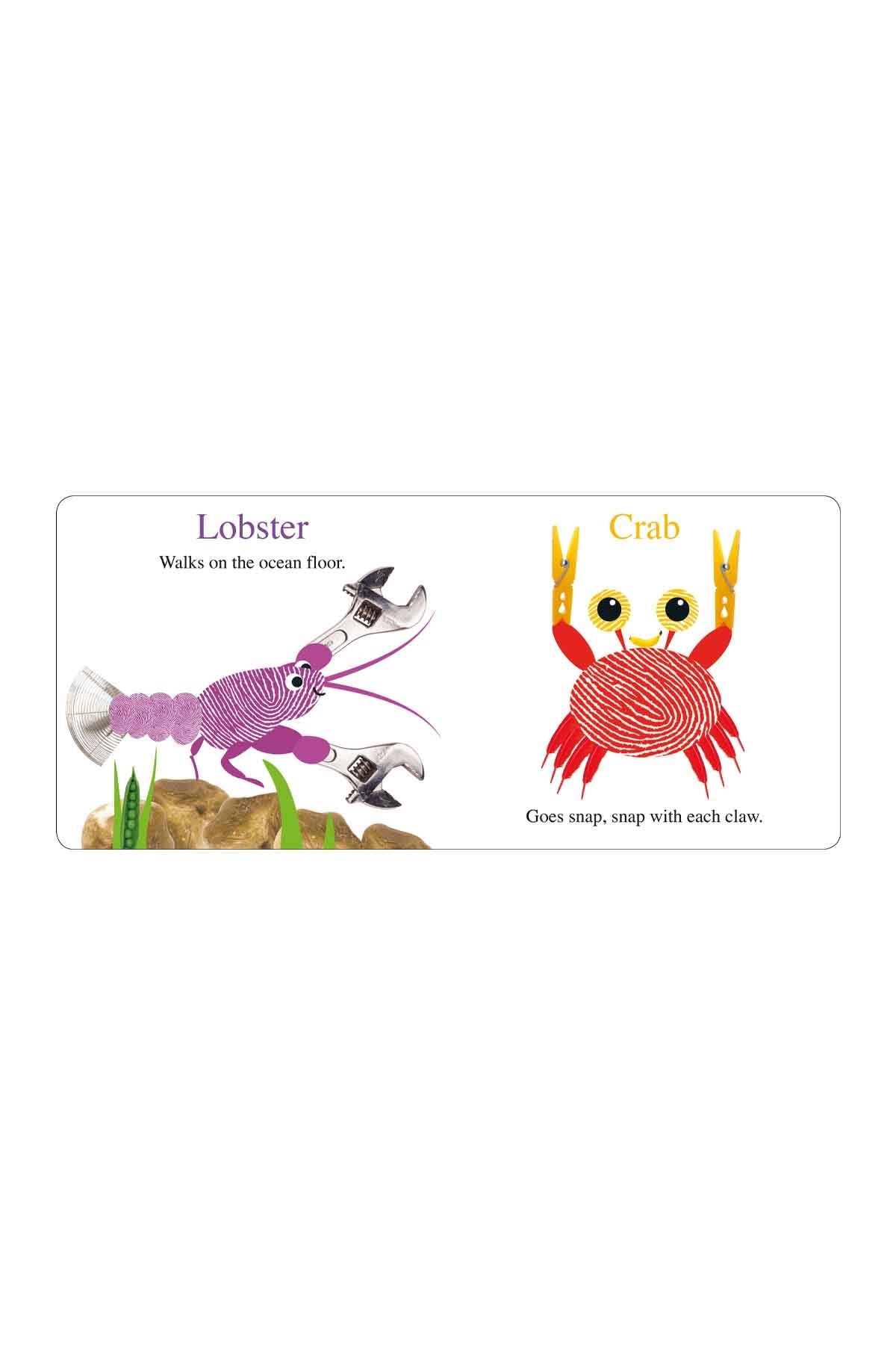 Priddy Books Alphaprint Sea Life - Welcome Baby
