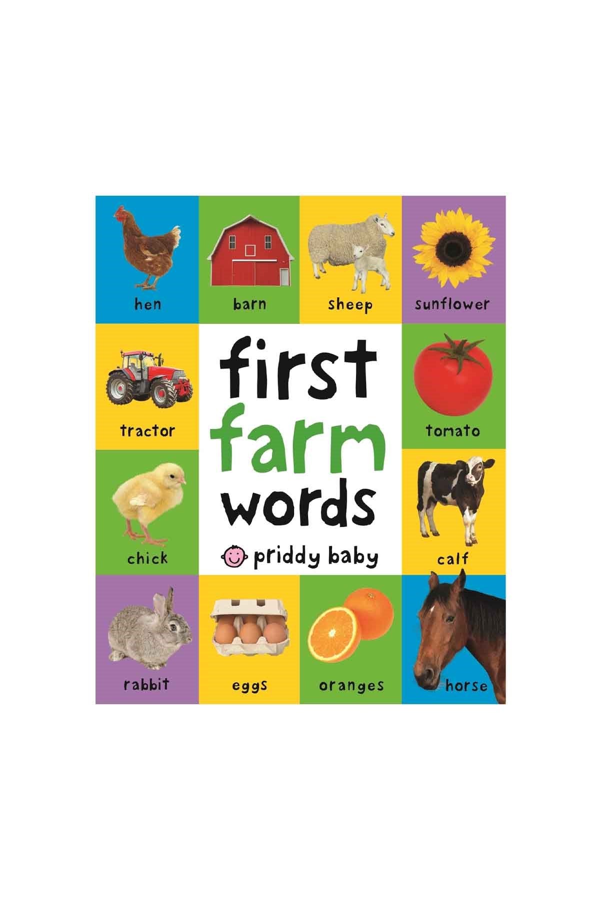 Priddy Books First 100 STT Farm Words - Welcome Baby