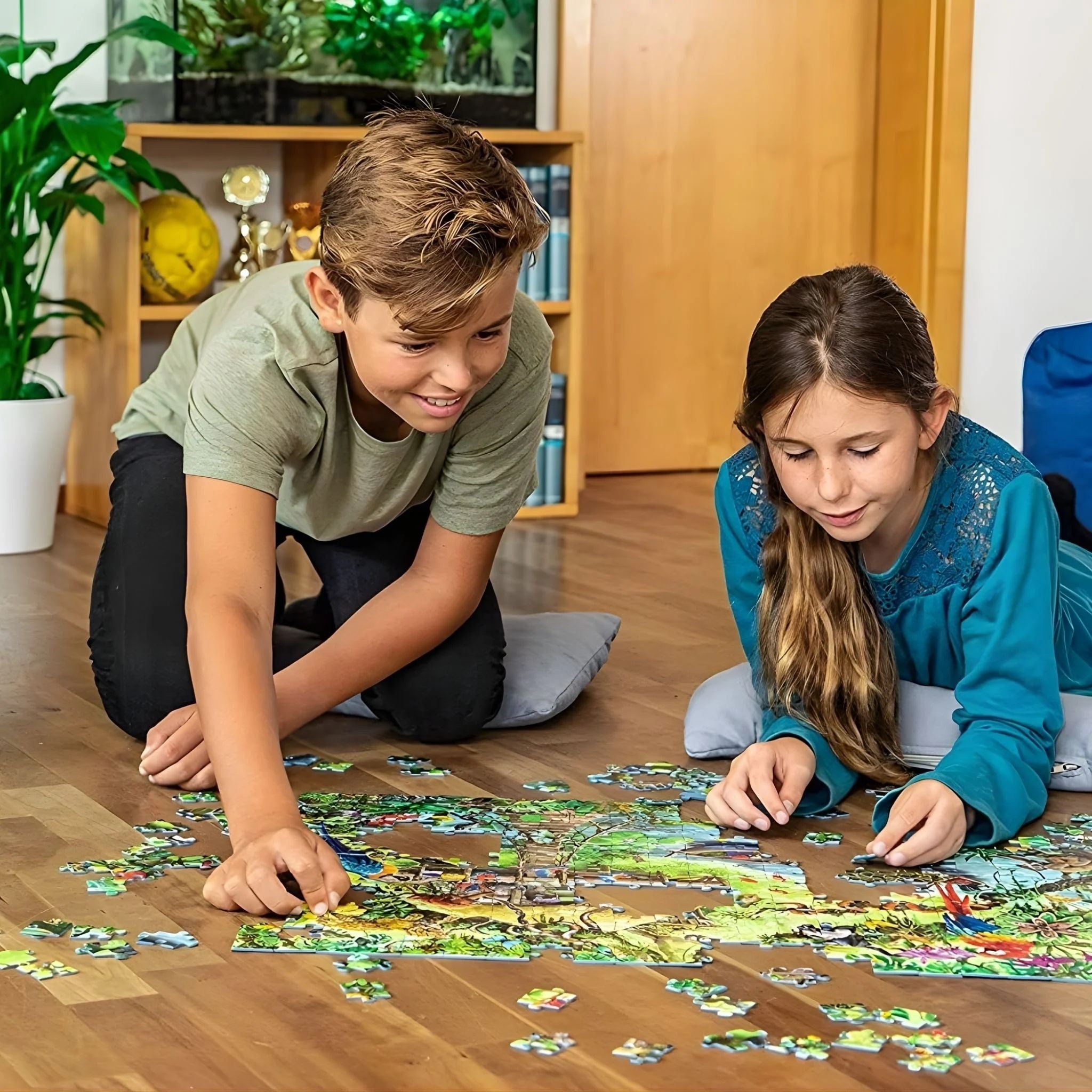 Ravensburger 100 Parçalı Puzzle WD İnanılmaz Aile - Welcome Baby