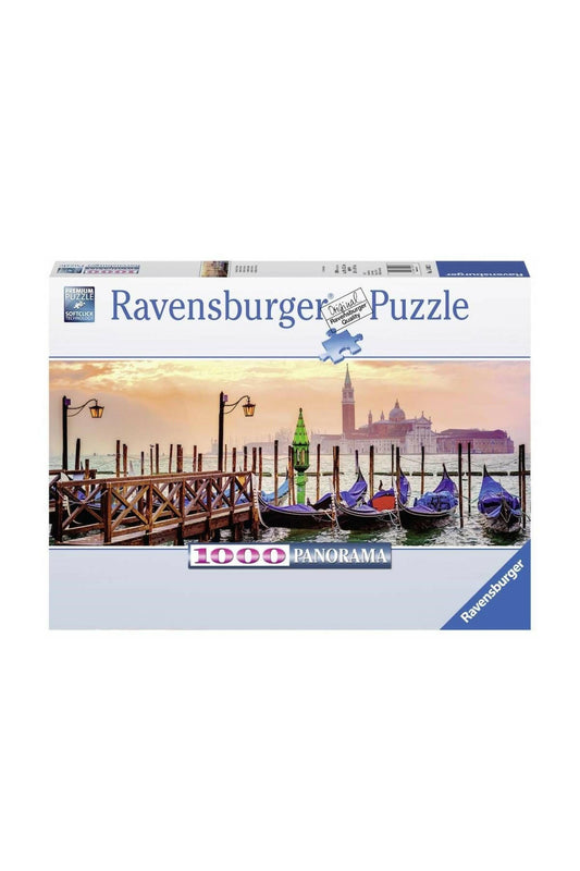 Ravensburger 1000 Parçalı Panoramik Puzzle Gondollar
