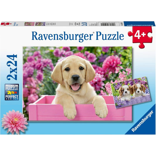 Ravensburger 2x24 Parçalı Puzzle Friends
