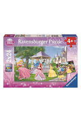 Ravensburger 2x24 Parçalı Puzzle Walt Disney Büyülü Prensesler-088652