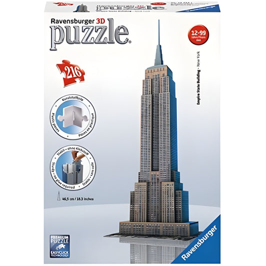Ravensburger 3 Boyutlu Plastik Puzzle Empire State Binası