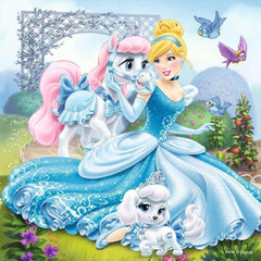 Ravensburger 3x49 Parçalı Puzzle Walt Disney Belle Cinderella Rapunzel