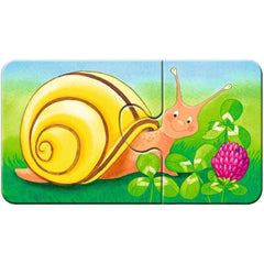 Ravensburger 9x2 Parçalı Puzzle Bahçe Hayvanları