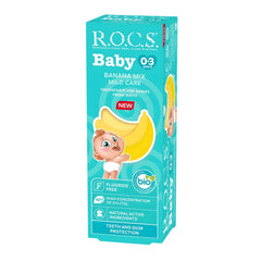 Rocs Baby 0-3 Yaş Muz Püresi Tadında Diş Macunu