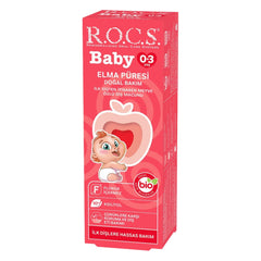 Rocs Baby Diş Macunu Elma Püresi 0-3 Ay