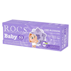 Rocs 0-3 Yaş Ihlamur Aromalı Diş Macunu - Welcome Baby