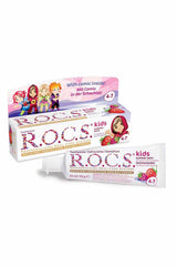 Rocs Diş Macunu 4-7 Yaş Ahududu Çilek